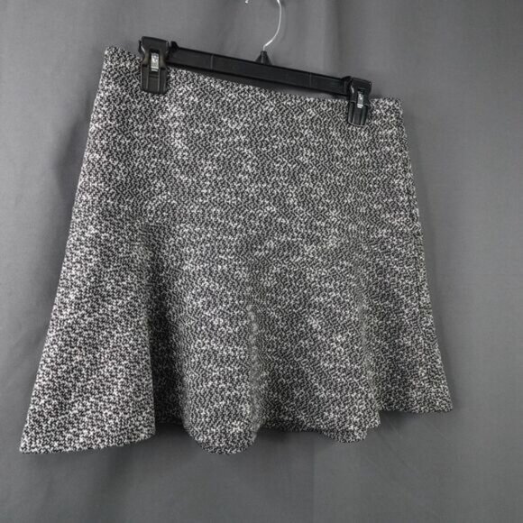 LOFT Womens Skirt 8 Petite Black Textured Mini Everyday Office Career Day Y2K - Picture 2 of 10